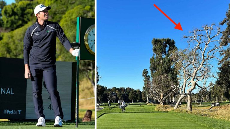Riviera shut down Viktor Hovland's sneaky shortcut. He's not amused