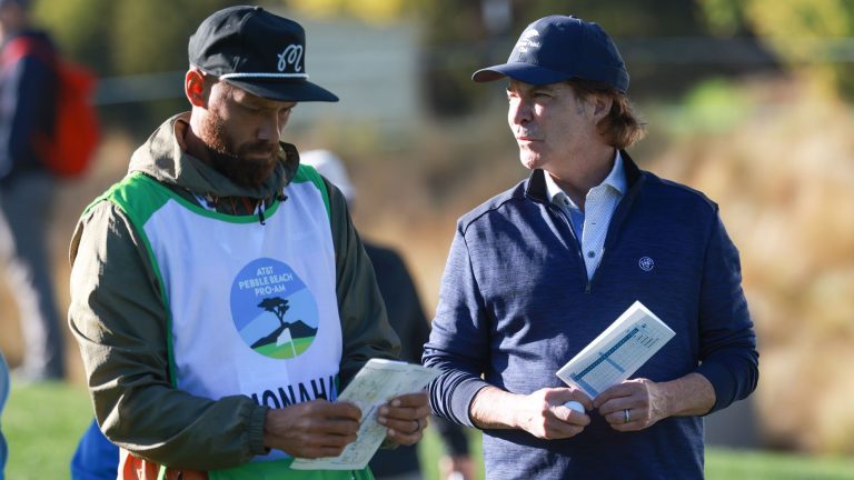 Rock star Pat Monahan his expectations at Augusta National