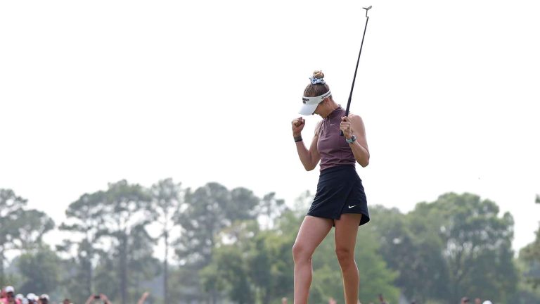 'Power in letting go:' Nelly Korda won Chevron Championship by beating herself